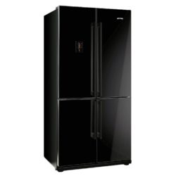 Smeg FQ60NPE 92cm 4 Door Fridge Freezer with MultiZone Compartment in Black